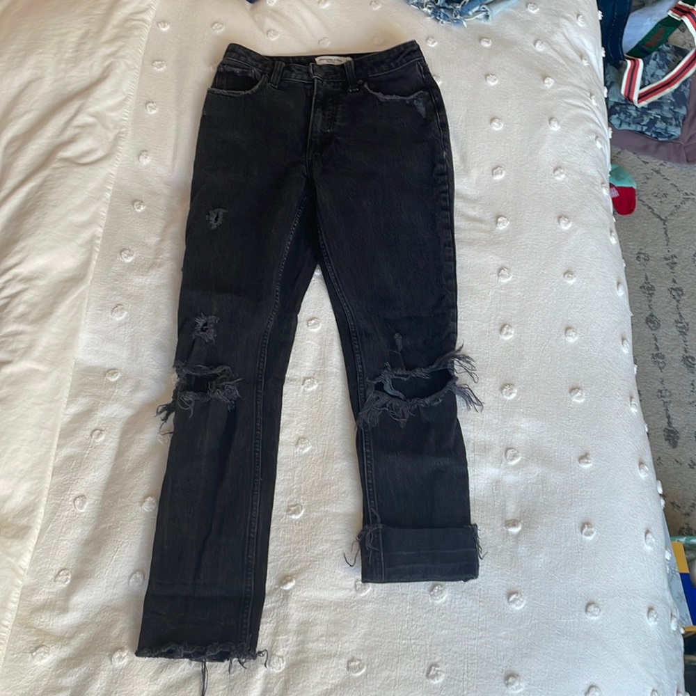 Abercrombie & Fitch The Skinny High Rise Curve Love